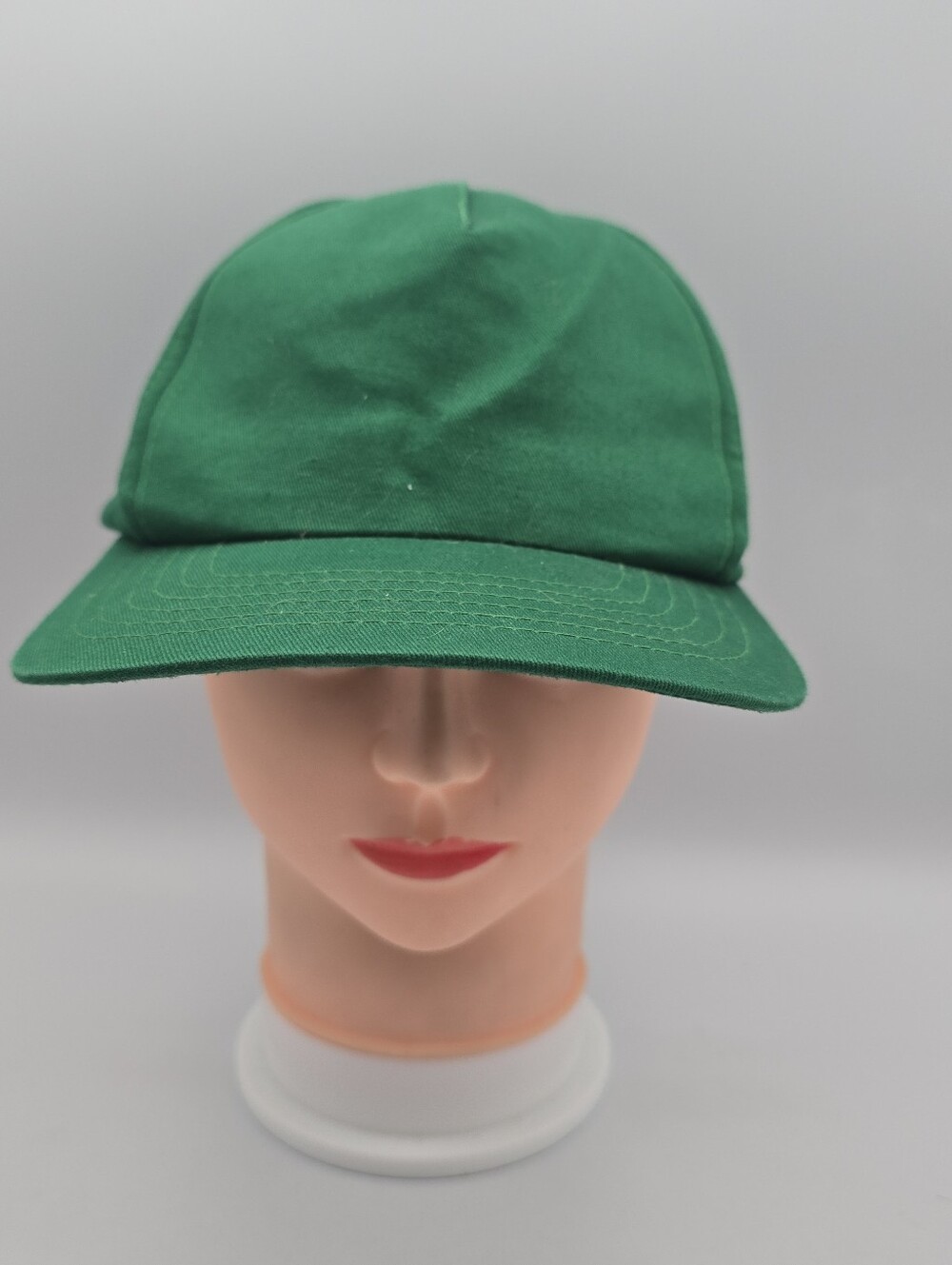 New Age, Inc. Green Solid Adjustable Snapback Hat